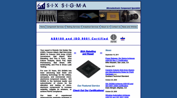 sixsigmaservices.com