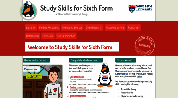 sixthformstudyskills.ncl.ac.uk