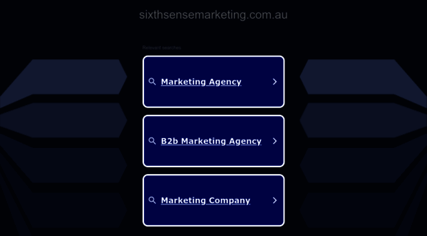 sixthsensemarketing.com.au