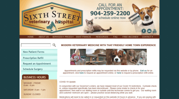 sixthstreetvet.com