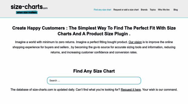 size-charts.com