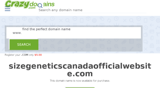 sizegeneticscanadaofficialwebsite.com