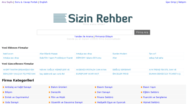 sizinrehber.com