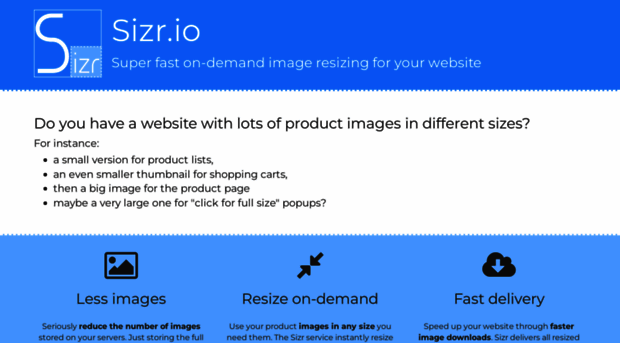 sizr.io