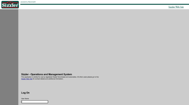 sizzler.macromatix.net