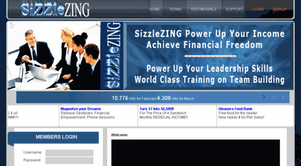 sizzlezing.com