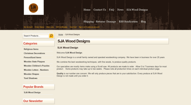sjawoodesign.com