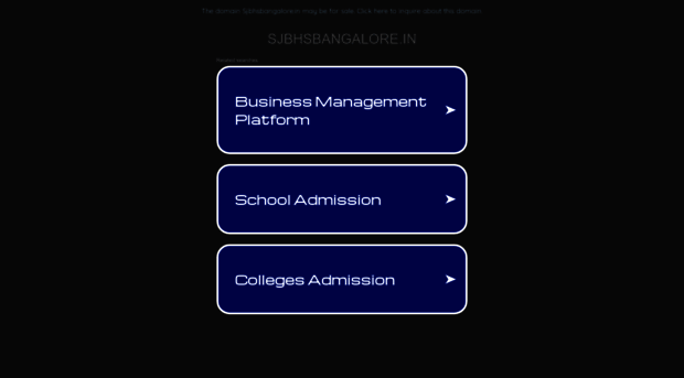 sjbhsbangalore.in