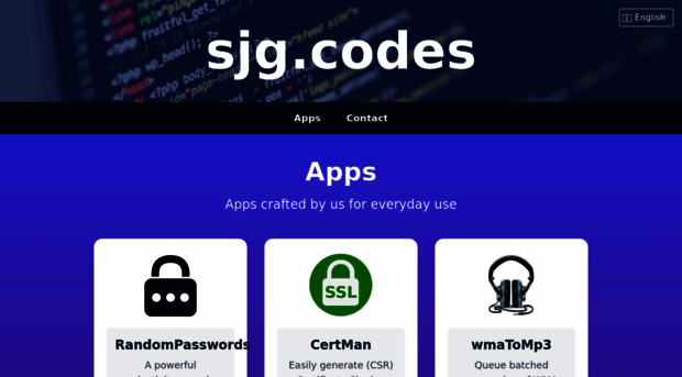 sjg.codes