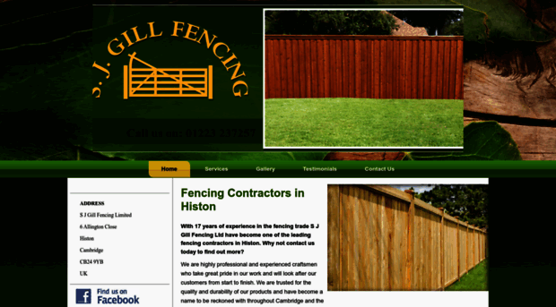 sjgillfencing.co.uk