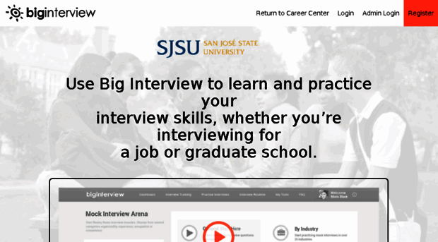 sjsu.biginterview.com