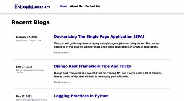 skamalakannan.dev