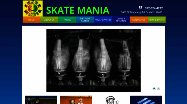 skatemaniaocala.com