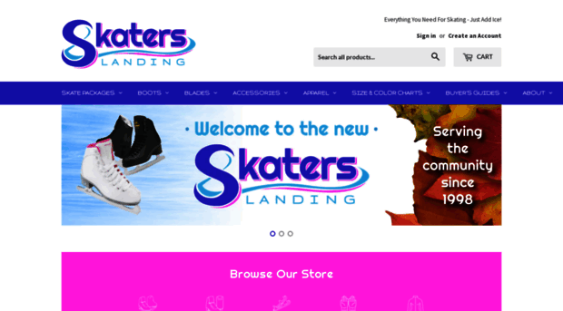 skaterslanding.com