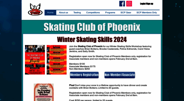 skatingclubofphoenix.com