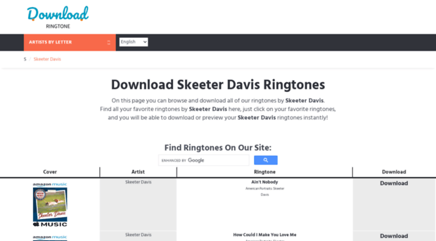 skeeterdavis.download-ringtone.com