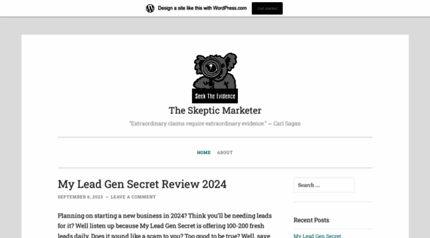 skepticmarketer.com