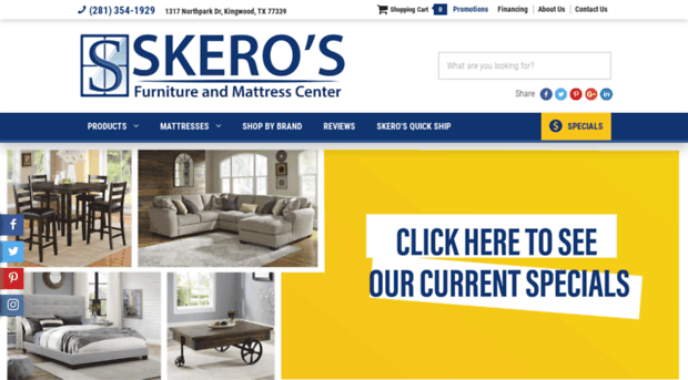 skerosfurniture.com