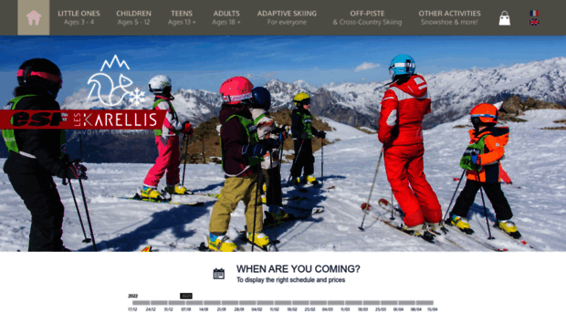 ski-school-leskarellis.co.uk