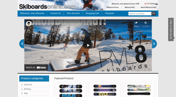 skiboardsonline.com