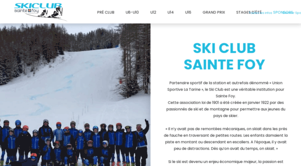 skiclubstefoy.com