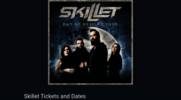 skillet.seetickets.com