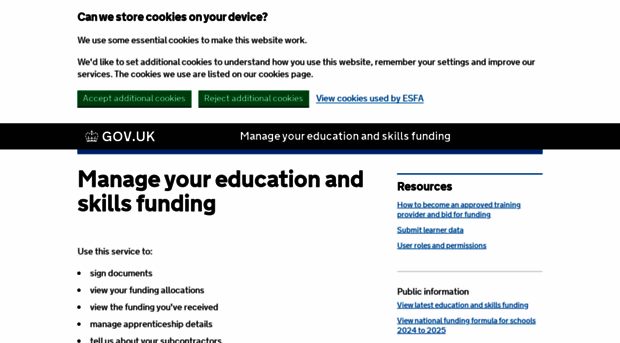 skillsfunding.service.gov.uk