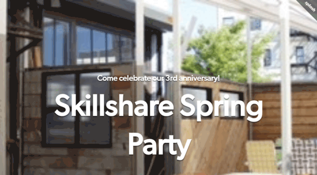 skillsharespringparty.splashthat.com