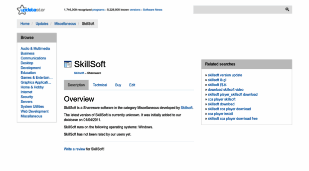 skillsoft.updatestar.com