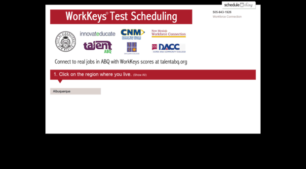 skillstestingnm.schedulething.com