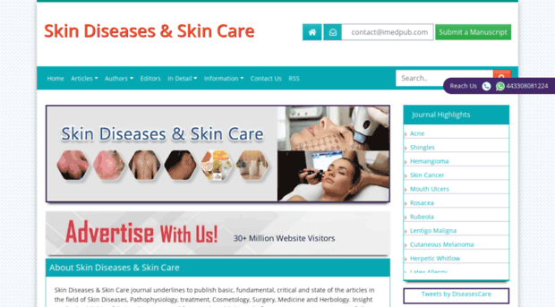skin-diseases-and-skin-care.imedpub.com