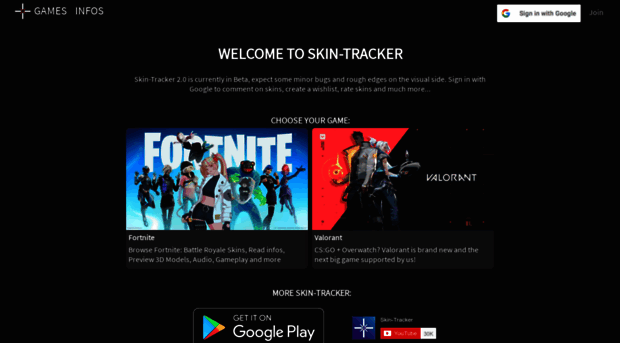 skin-tracker.com