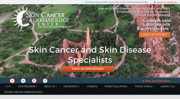 skincancerandderm.com