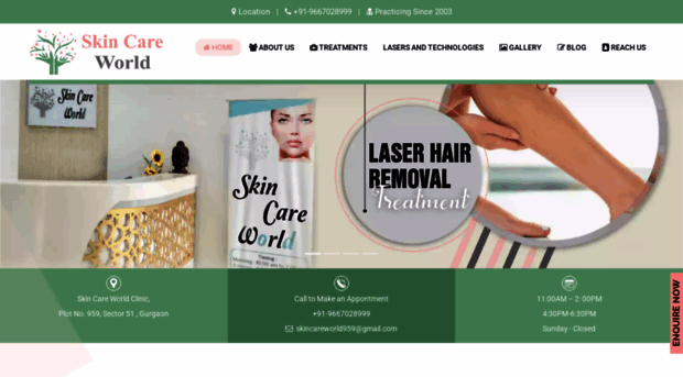 skincaregurgaon.com