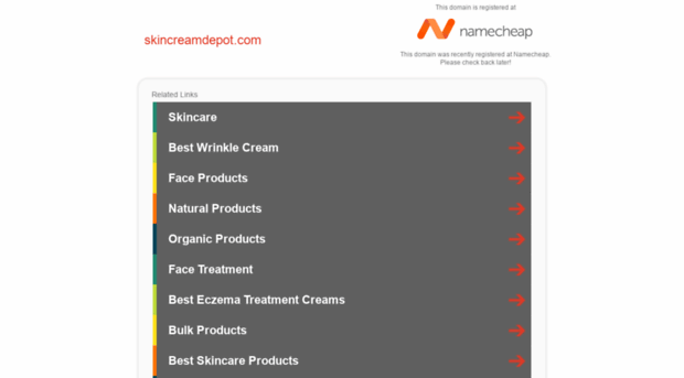 skincreamdepot.com