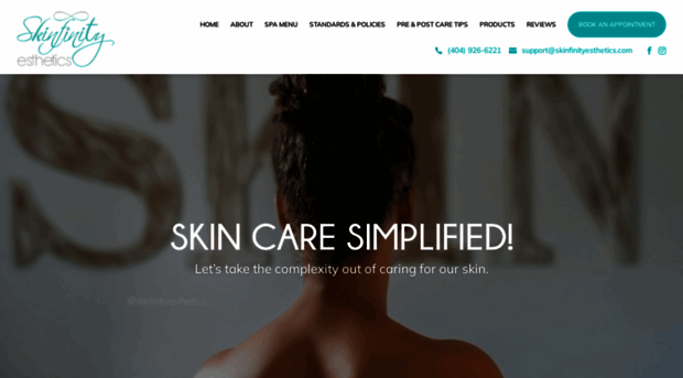 skinfinityesthetics.com
