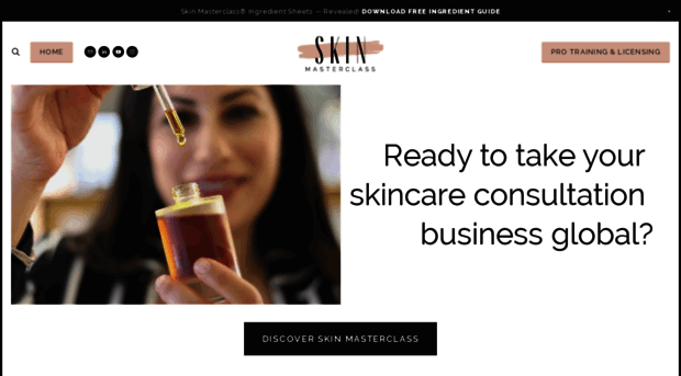 skinmasterclass.com