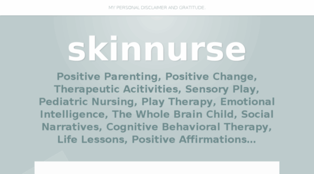 skinnurse.wordpress.com