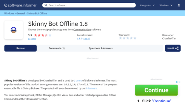 skinny-bot-offline.software.informer.com