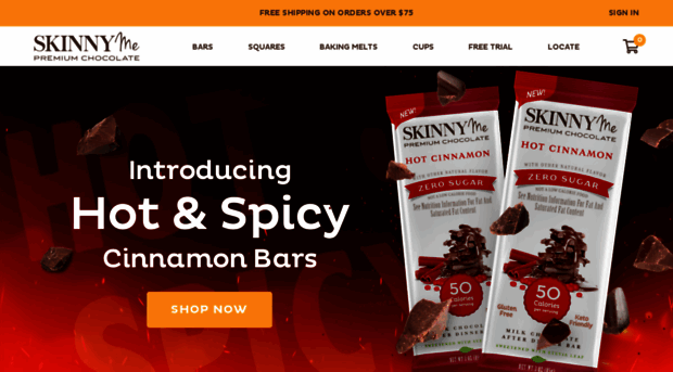 skinnymechocolate.com