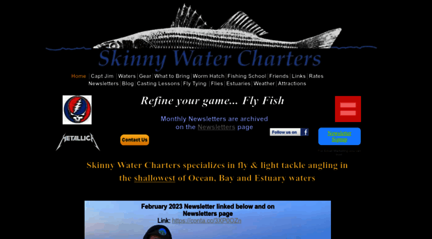 skinnywaterchartersri.com