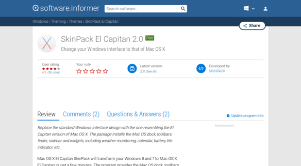 skinpack-el-capitan.software.informer.com