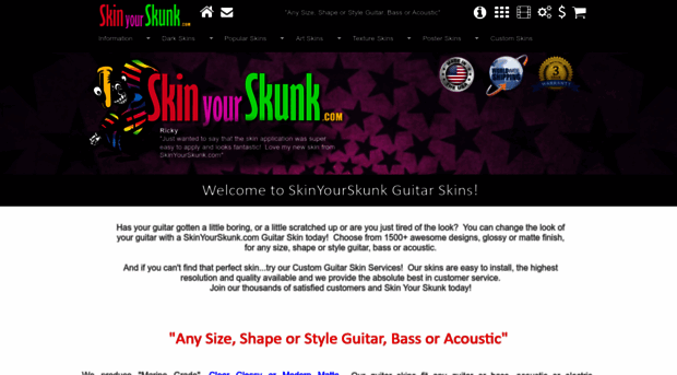 skinyourskunk.com