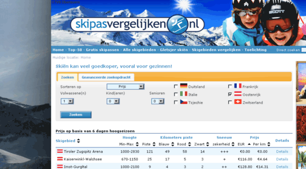 skipasvergelijken.nl