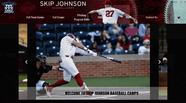 skipjohnsonbaseballcamps.com