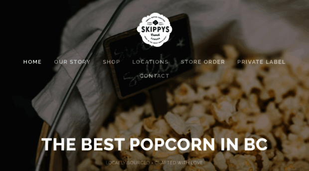 skippypop.ca - Skippy's Kettlekorn - Skippy Pop