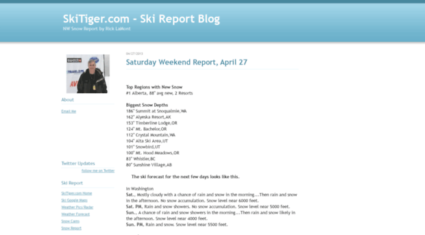 skireportblog.com