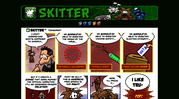 skittercomic.com