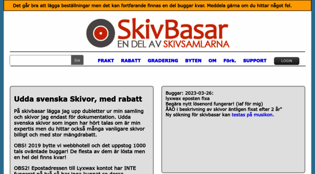 skivbasar.se