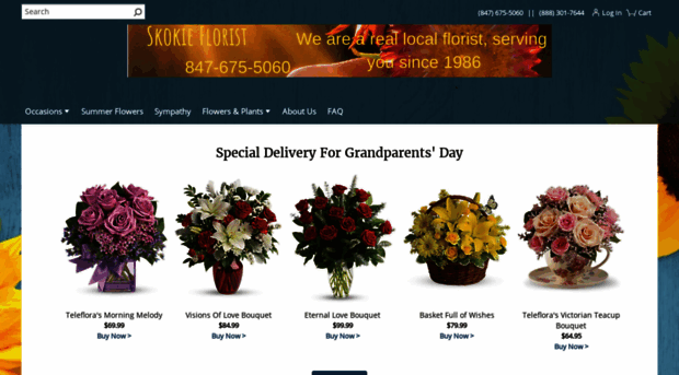 skokieflorist.net